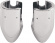 Drag Specialties Bullet Axle Caps For Flush Mount Axle Cvr Axle Bullet