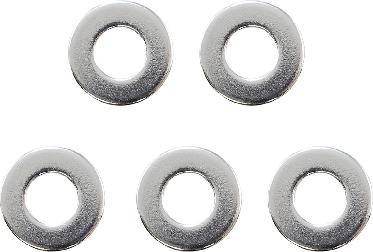Drag Specialties Washer - Axle - Chrome - 5 Pack Washer Axle Chr 5756