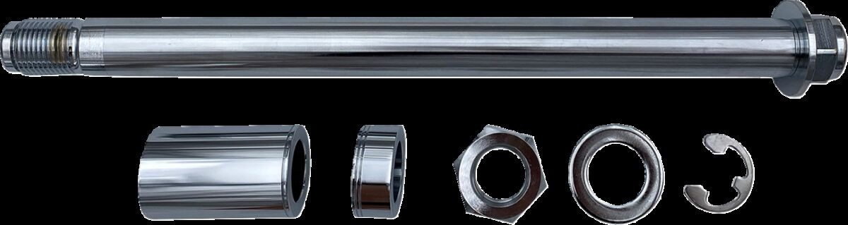 Drag Specialties Axle Kit Chrome 18-23 Flde/Hc/Sb/Sl Fxlr/Bb/Fb Axle K