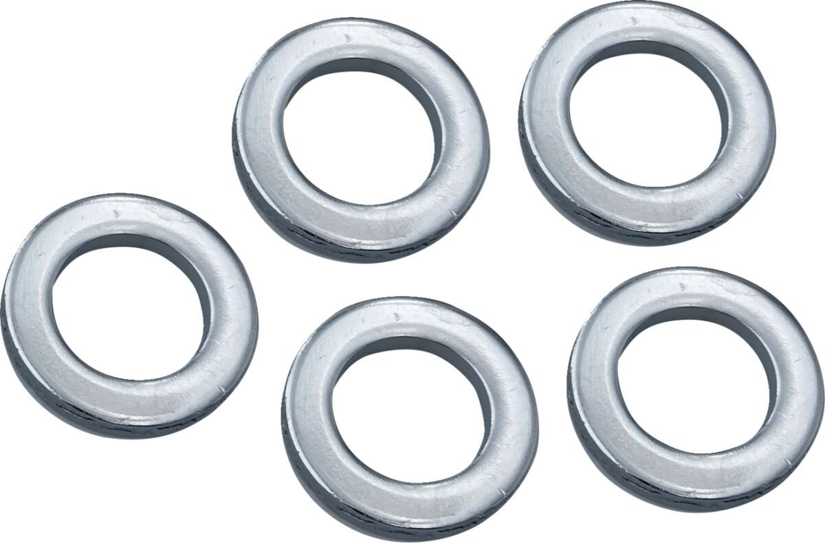 Drag Specialties Washers Axle Nut Chr 5Pk 10600051 Washers Axle Nut Ch