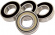 Drag Specialties Rear Wheel Bearing Kit Bearing Whl Rr Abs #9276A/9252