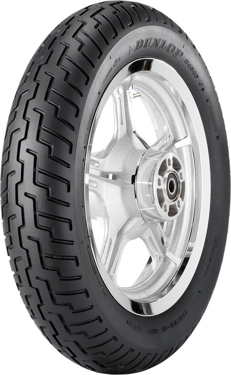 Dunlop D404 Front 130/70 - 18 63H Tl D404 F 130/70-18 63H Tl