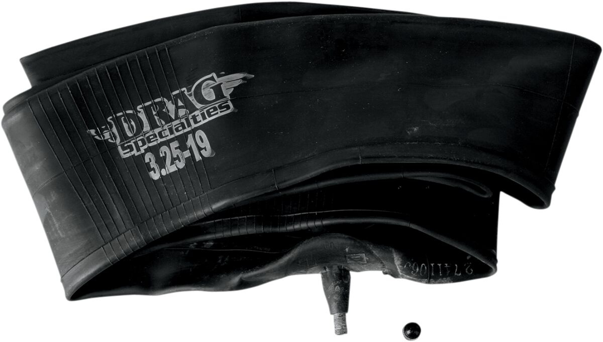 Drag Specialties Inner Tube 17X3.25 W/ Center Rubber Valve Tube Drag 1