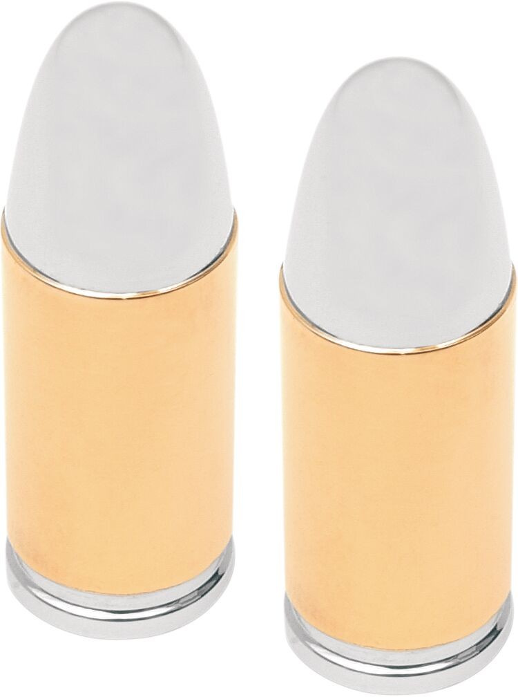 Drag Specialties .38 Special Valve Stem Cap Gold Cap Vlv Stem 38Spl Go