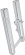 Arlen Ness Fork Legs Hot Legs Deep Cut Dual Disc Chrome Hotleg Dpct 08