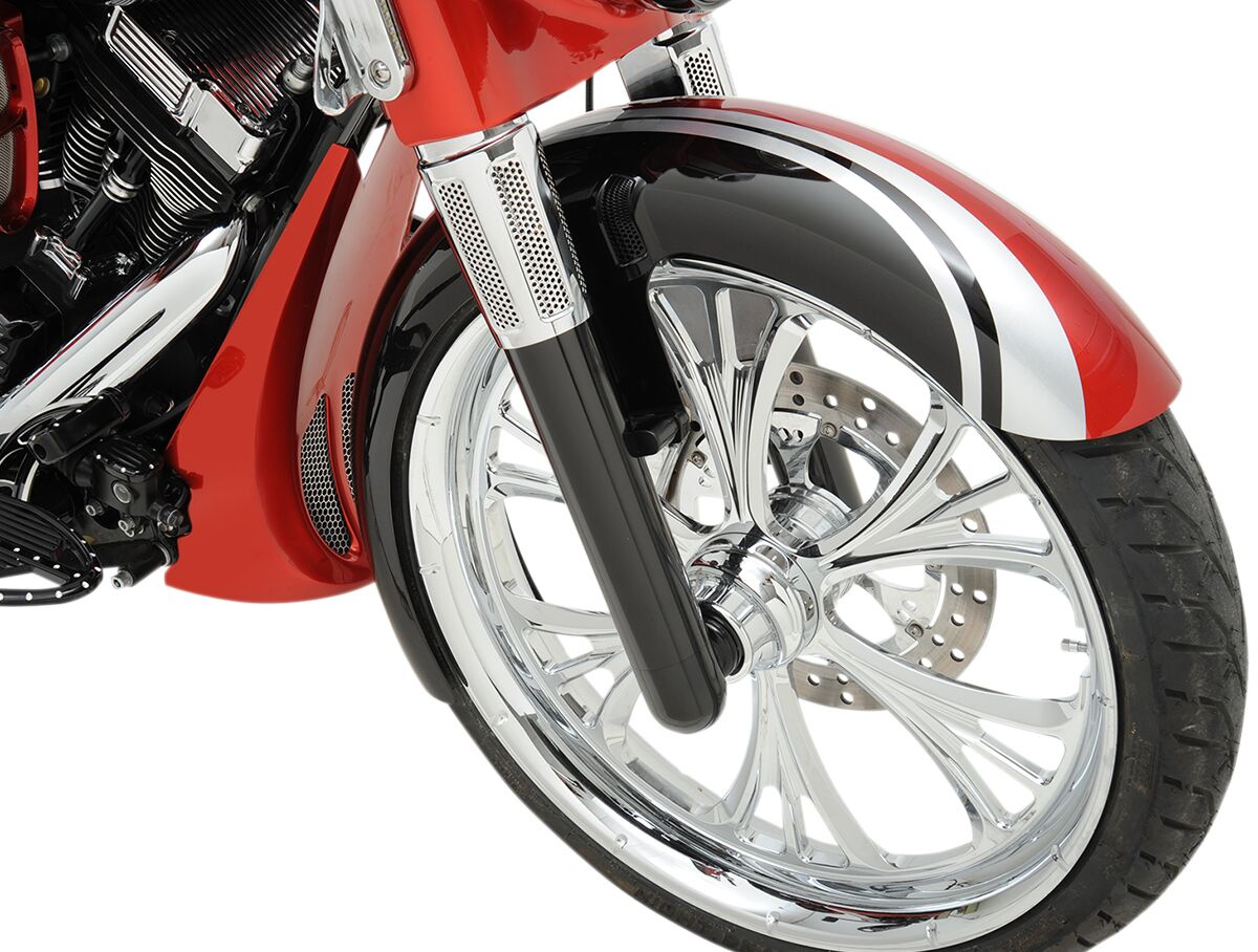 Arlen Ness Fork Legs Hot Legs Smooth Single Disc Black Hot Leg Smth Fl