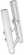 Arlen Ness Fork Legs Hot Legs Dual Disc 10-Gauge Chrome Hot Leg 10Ga F