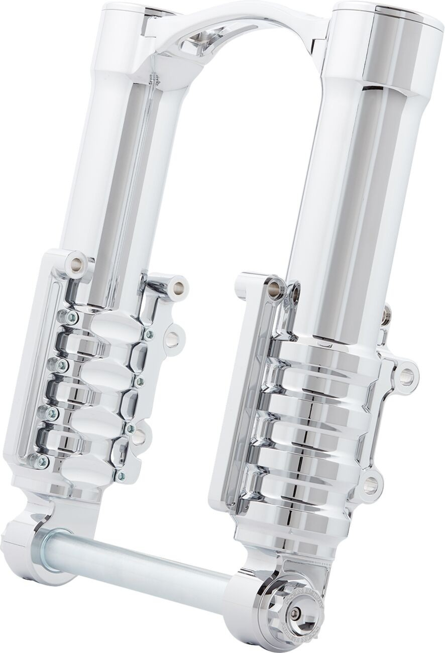 Arlen Ness Fork Legs Method Axial Brakes Chrome Fork Legs Method Axial