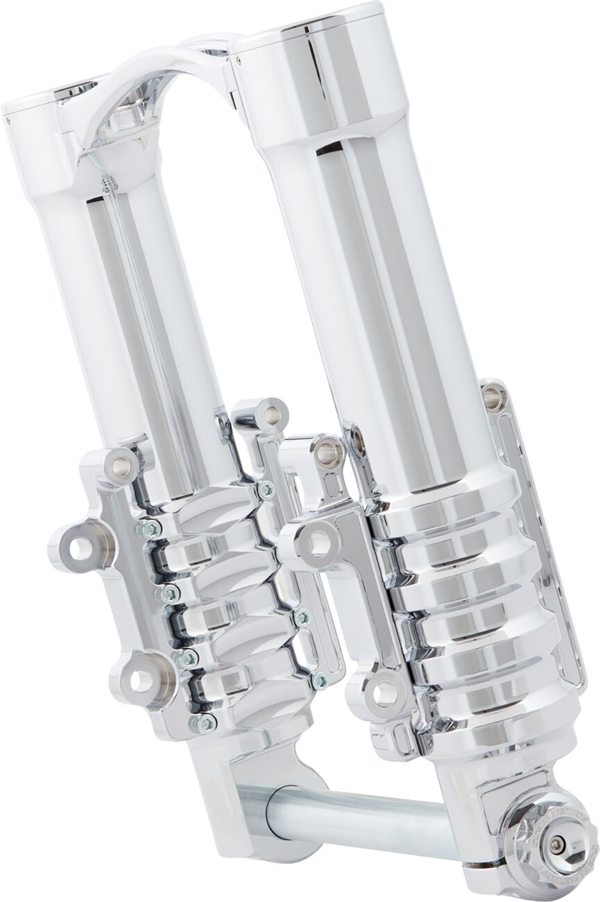 Arlen Ness Fork Legs Method Axial Brakes Chrome Fork Legs Method Axial