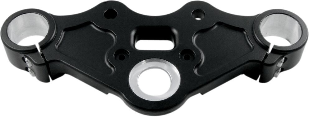 Todd'S Cycle Top Triple Tree 41Mm Flat Black Blackline Top Triple Fxs