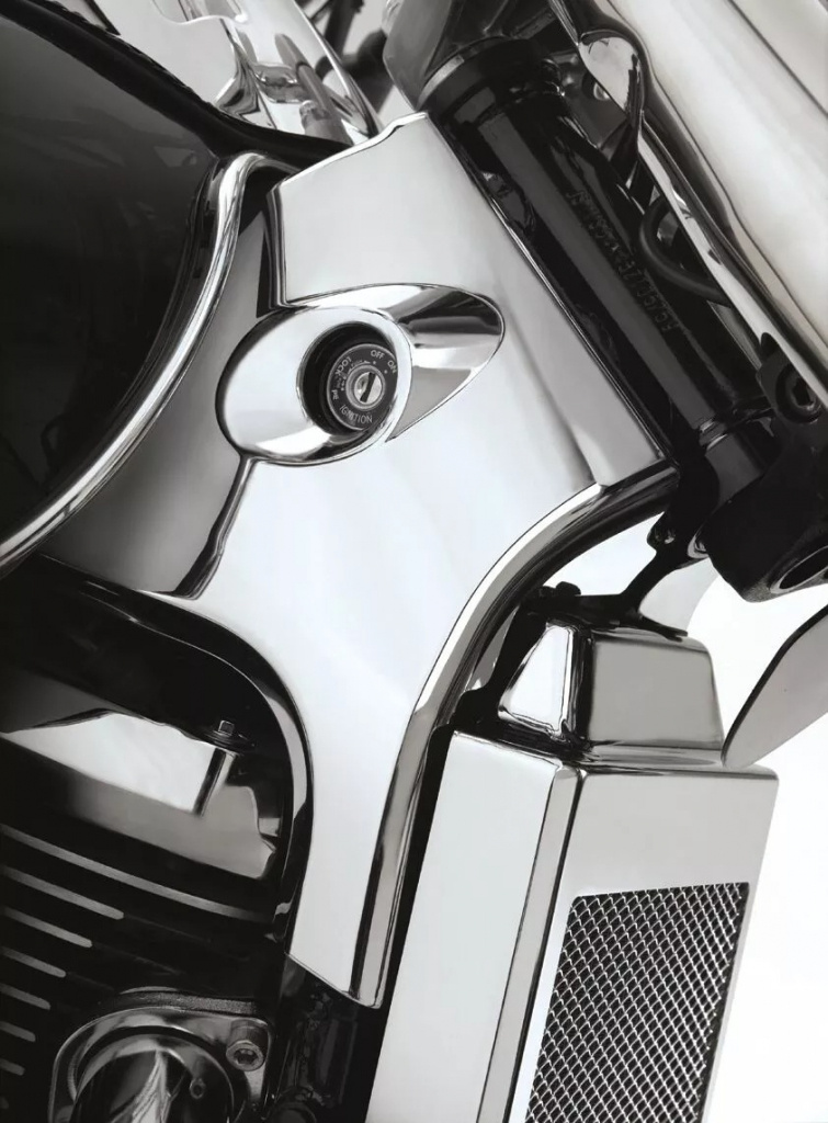 Show Chrome Neck Covers Chr C50/M50 Neck Covers Chr C50/M50