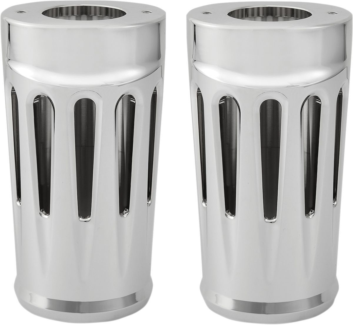 Arlen Ness Fork Boots Deep Cut Flt Chrome Boot Fork Flt Dc Chr