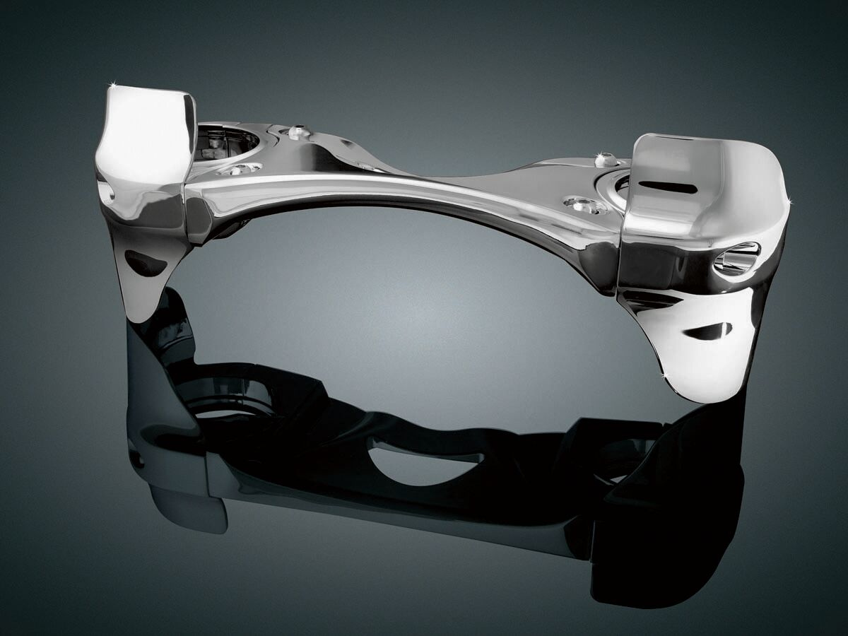 Kuryakyn Fork Brace Gen2 With Dust Cover  Chrome Fork Brace Gen 2 - Gl