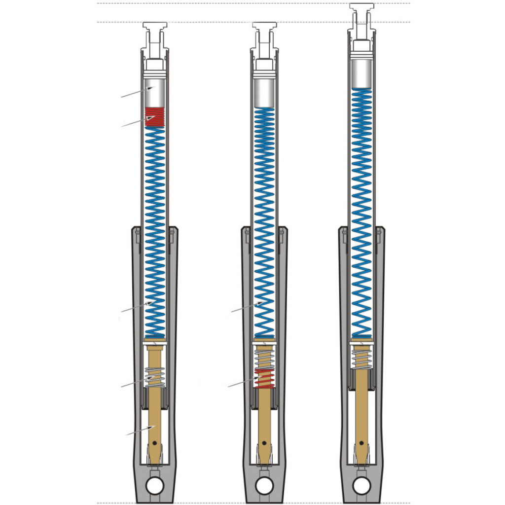 Progressive Suspension Progressive Suspension Drop-In Front Fork Lower