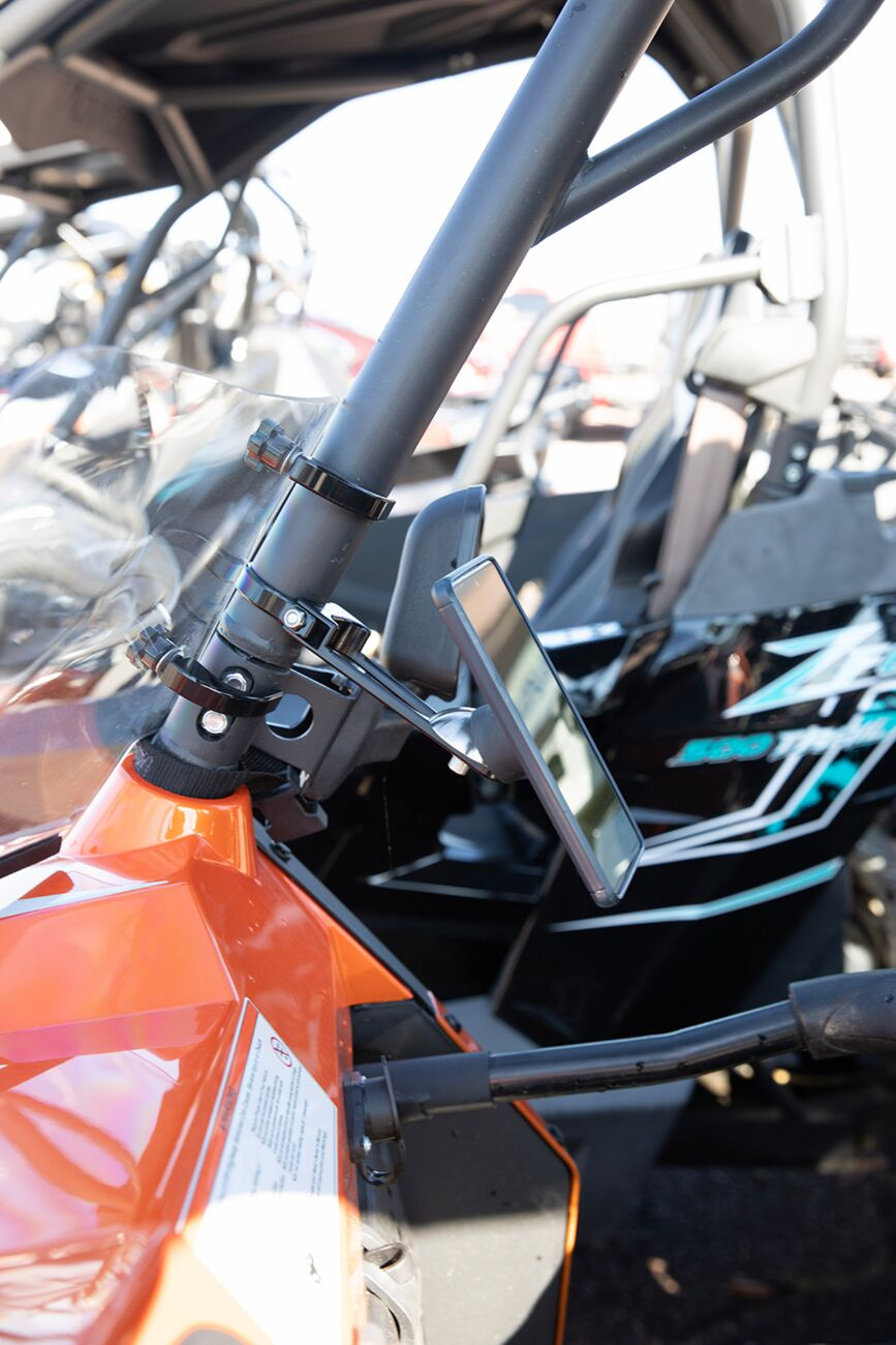 Klock Werks Phone Mount Utv - 1.625 Offset R/C Mount (