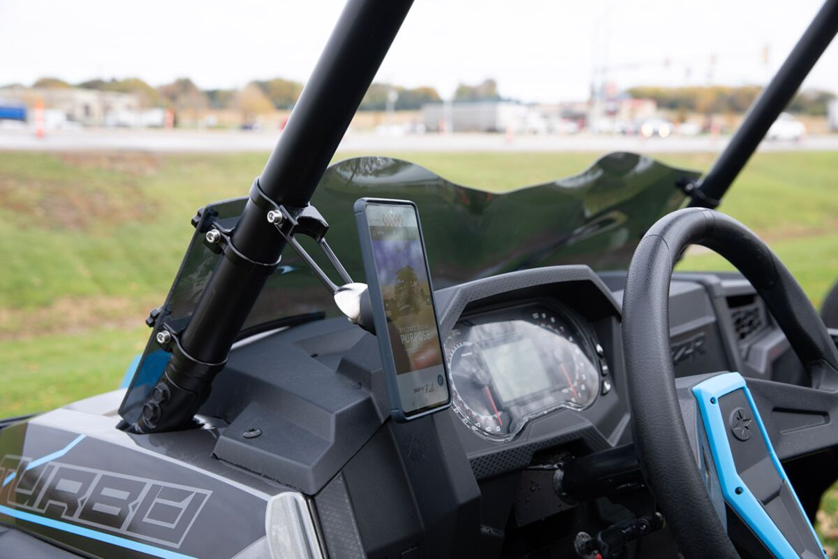 Klock Werks Phone Mount Utv - 1.75 Offset R/C Mount (F