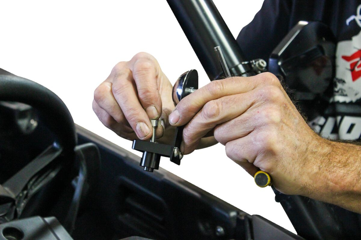 Klock Werks Phone Mount Honda - Talon - Steering Colum