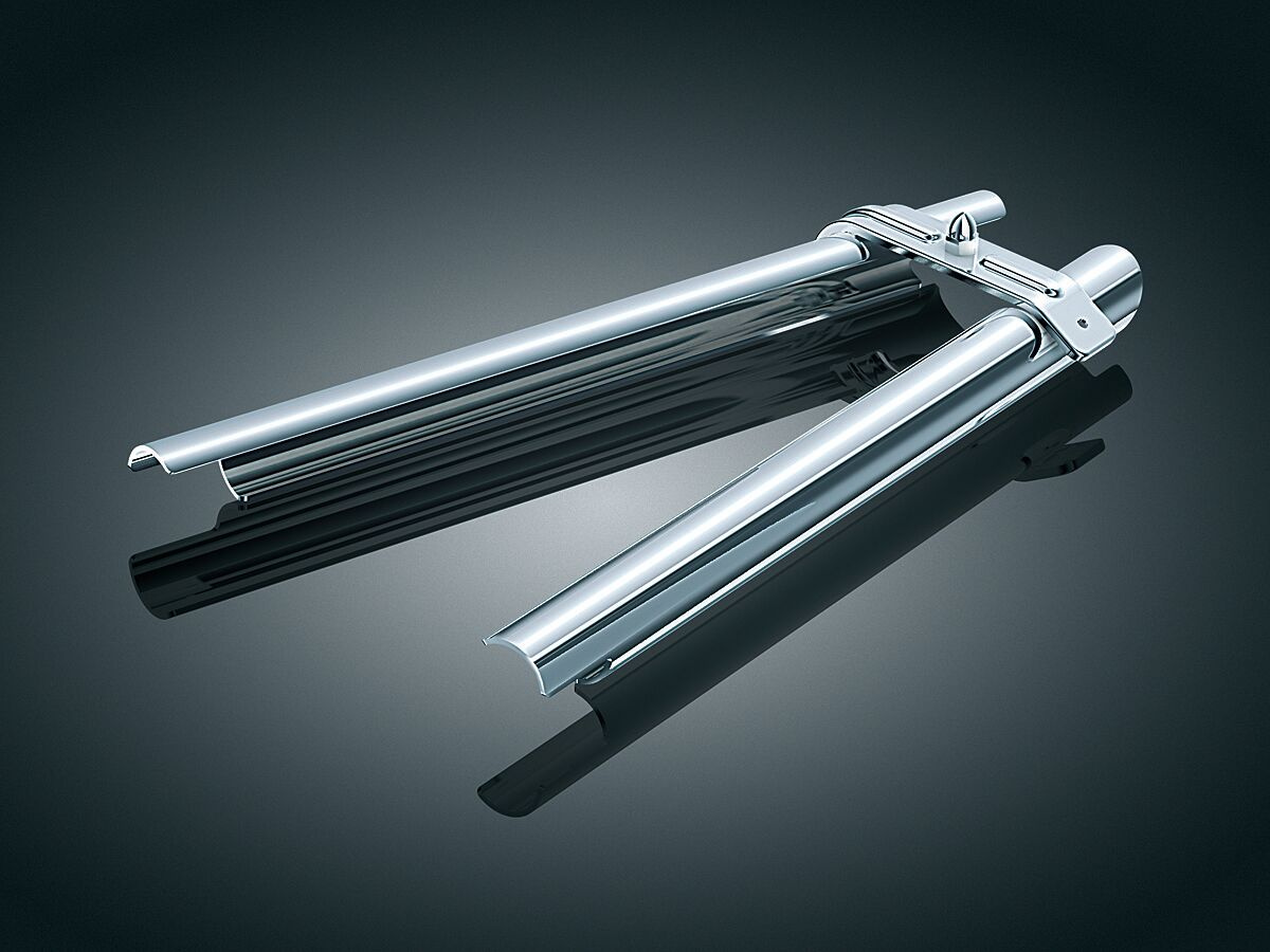 Kuryakyn Down Tube Cover Cover Down Tube - Sftl 00-06 -