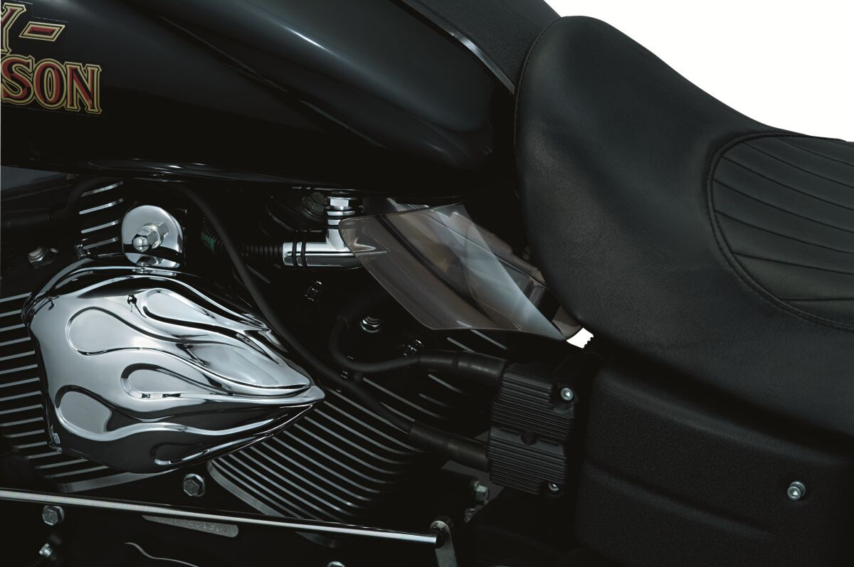 Kuryakyn Saddle Shield Reflective Smoke Shield Reflectve Heat Deflecto