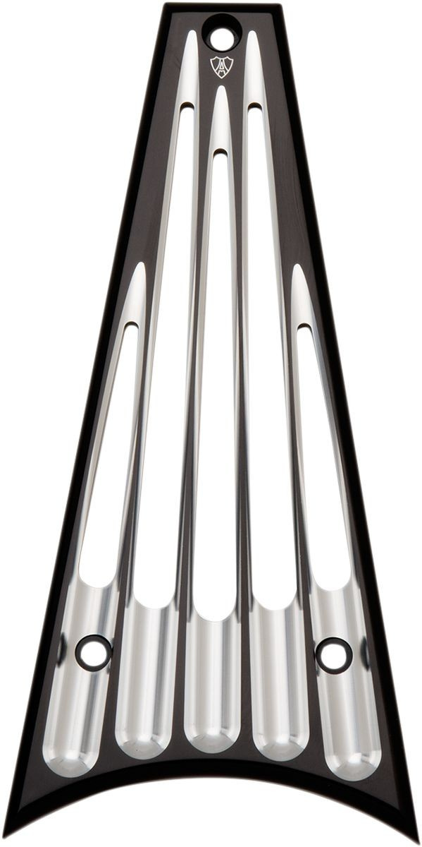 Arlen Ness Frame Grill Deep Cut Black Grill Frame Deep Cut Blk