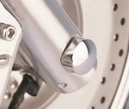 Show Chrome Stepped Front Caliper Cover Stepped Frnt Caliper Cvr