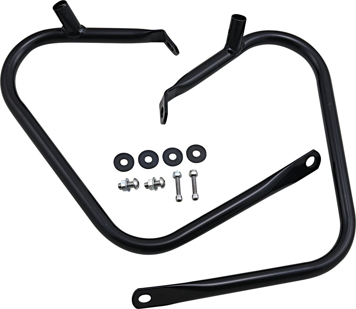 Drag Specialties Saddlebag Guards Black Bars S/B Guard Blk 09-13