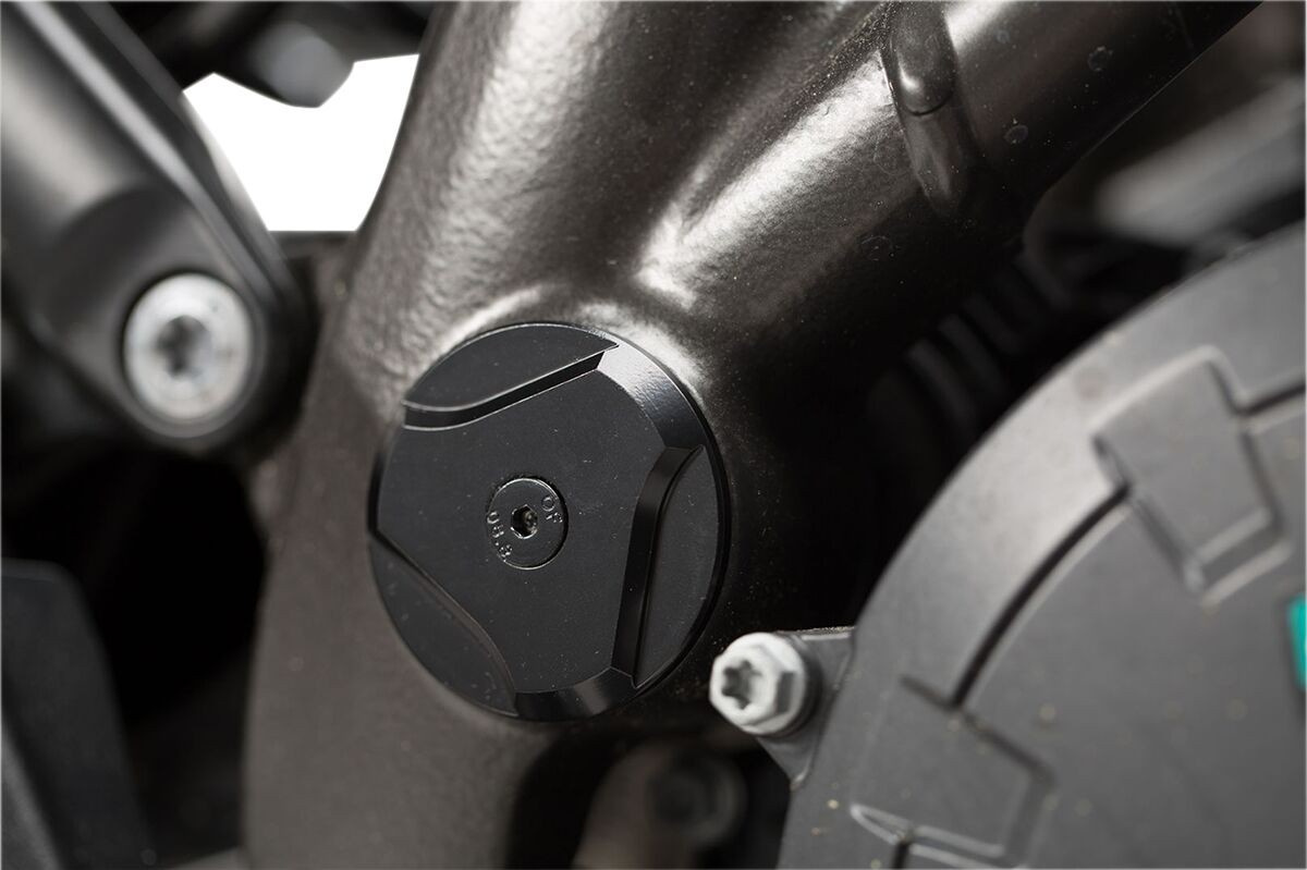 Sw-Motech Frame Cap Set Black Ktm 1050/1090/1190 Adv,1290 Sadv. Frame