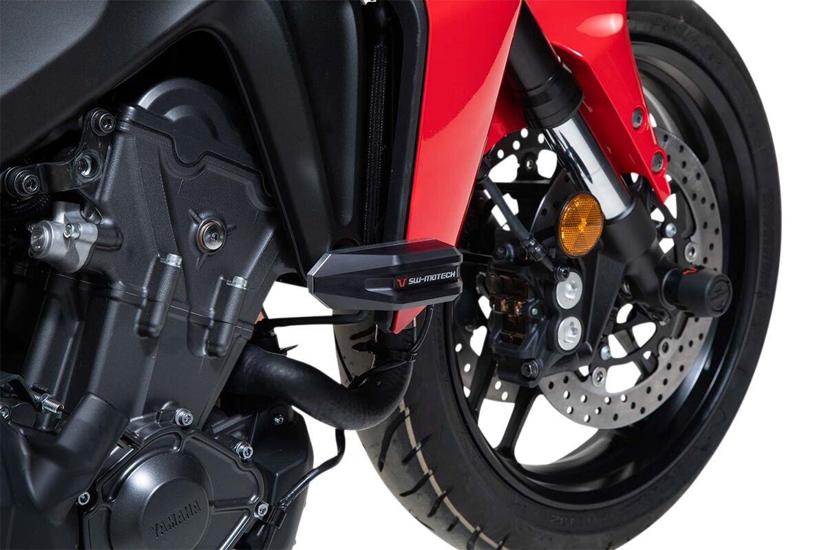 Sw-Motech Frame Slider Set Black Yamaha Tracer 9 Frame Slider Kit