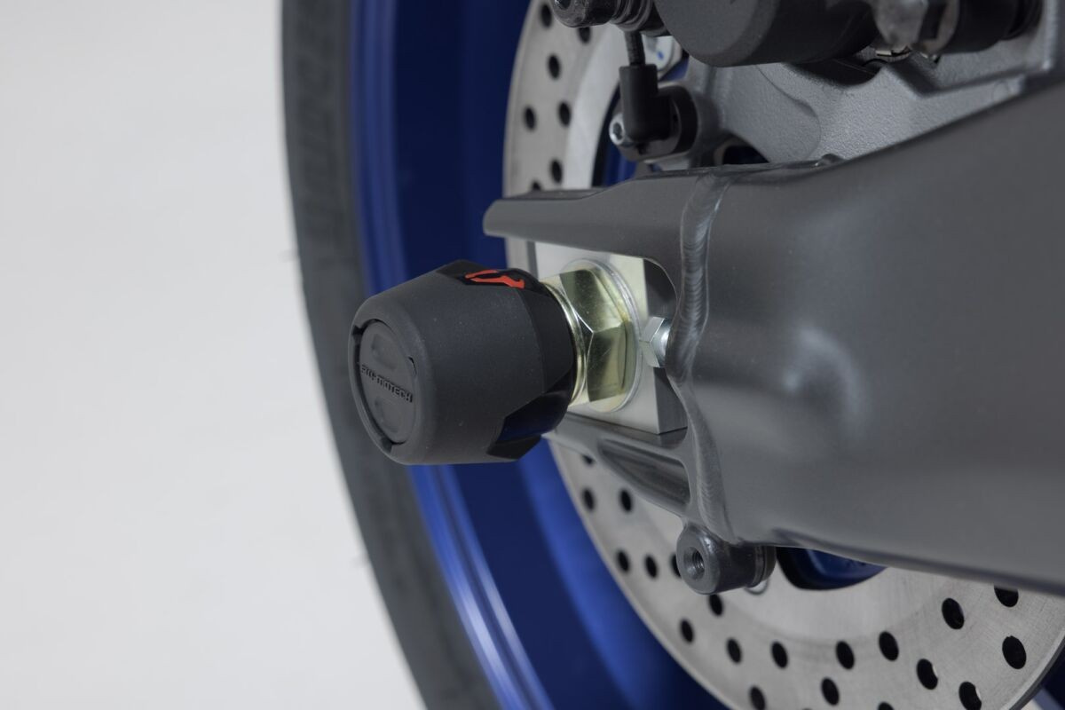 Sw-Motech Rear Axle Slider Set Black Yamaha Mt-09 Rear Axle Slider Set