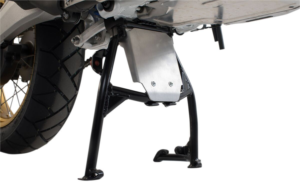 Sw-Motech Engine Guard Extension For Center Stand Silver Honda Crf1000