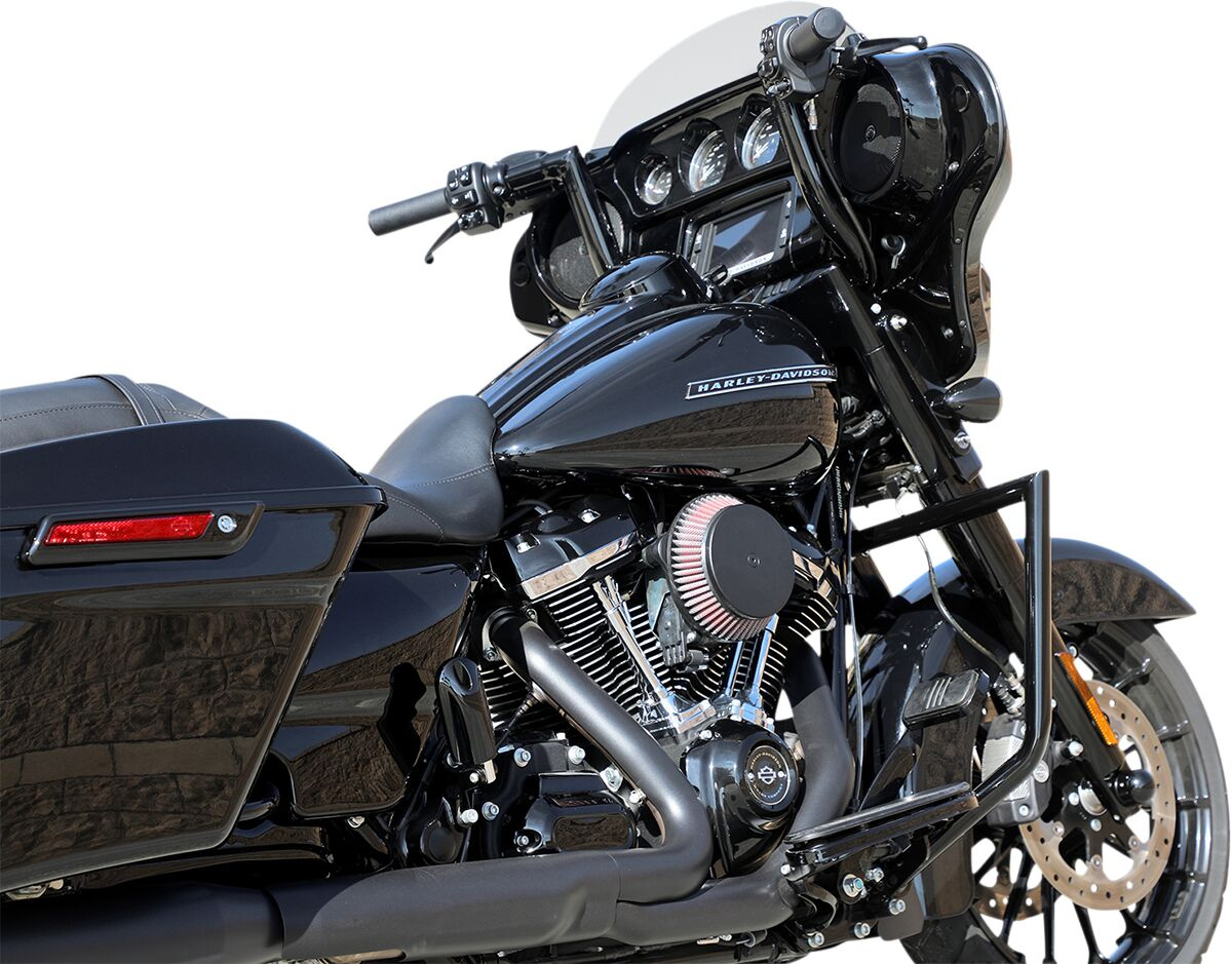 La Choppers Engine Guard Twn Pks Blk Engine Guard Twn Pks Blk