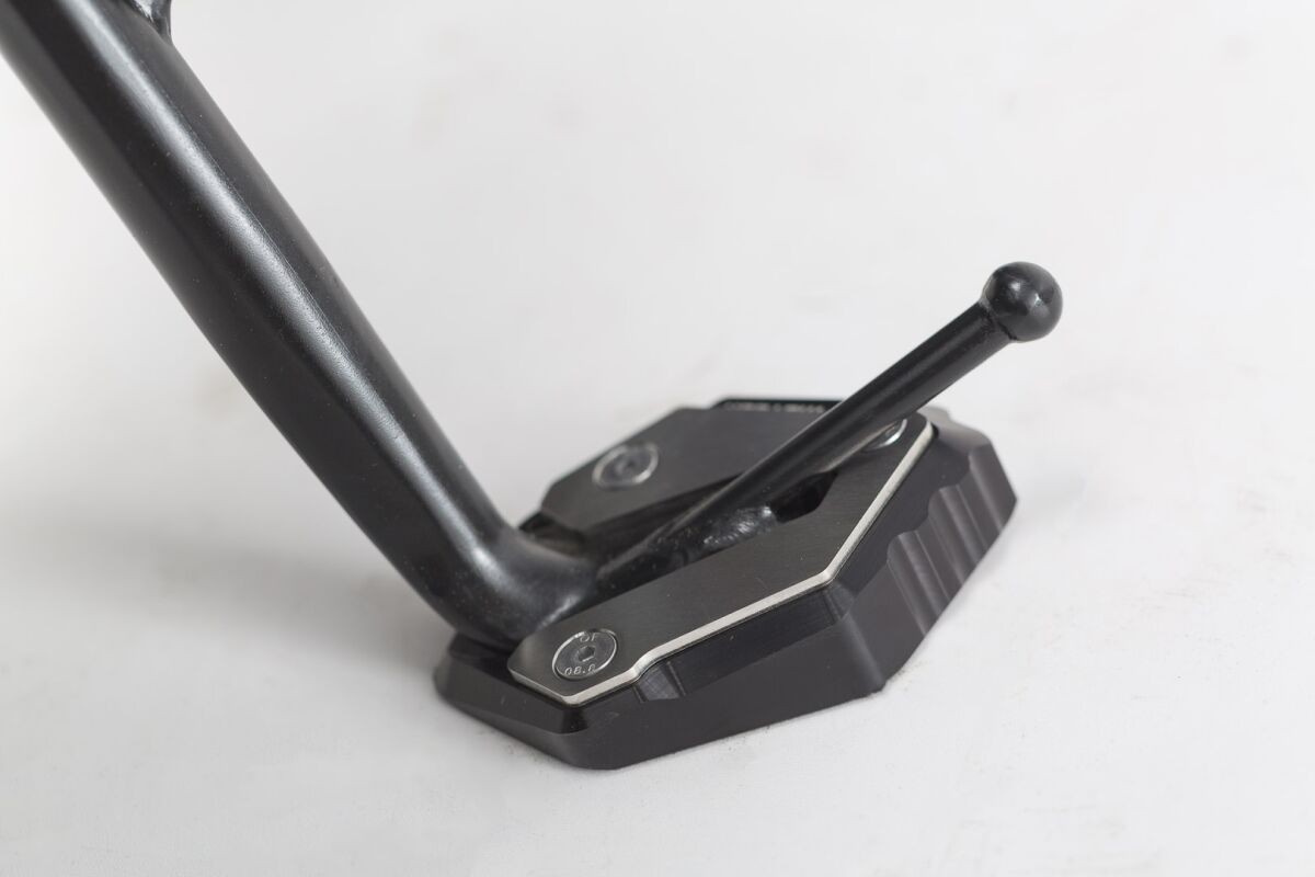 Sw-Motech Sidestand Foot Extension Black/Silver Yamaha Mt-09 Sidestand