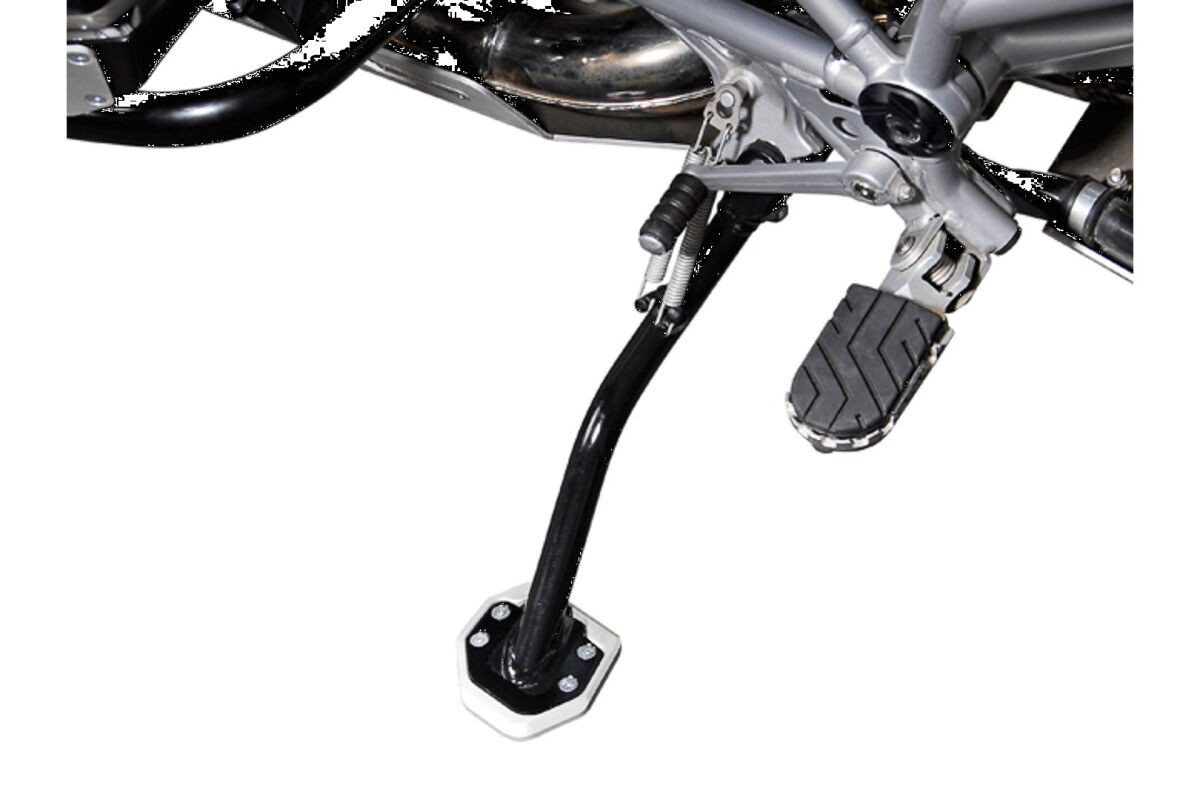Sw-Motech Sidestand Foot Extension Black/Silver Bmw R1200Gs / R1200Gs