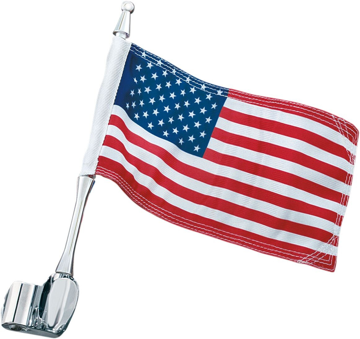 Kuryakyn Antenna Flag Mount Flag Mount Antenna W/Flag - Gl
