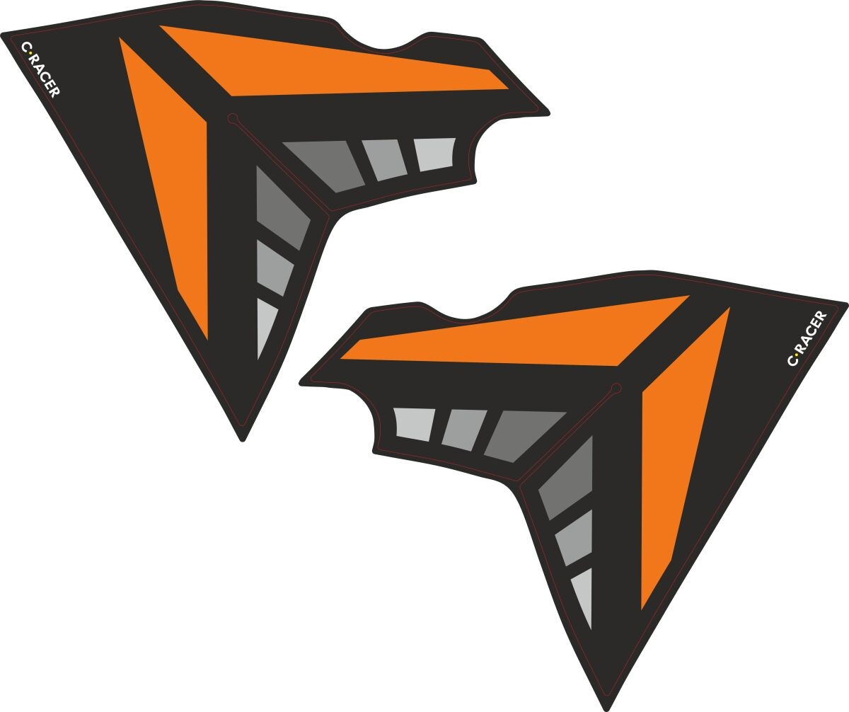 C-Racer Side Cvr Bk Ktm 390 Adv Side Cvr Bk Ktm 390 Adv