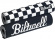 Biltwell Moto Bar Pad Checkers/Script Black Pad Crossbar Bw Checkr Biltwell Moto Bar Pad Checkers/Script Black Pad Crossbar Bw Checkr