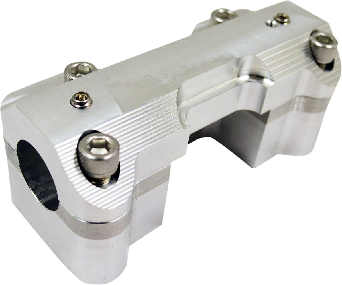 La Choppers Raw Handelbar Clamp Set For 31,8 Mm (1 1/4