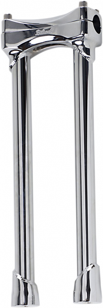 Biltwell 35,5 Cm Murdock Steel Riser Polished Show Chrome Risers Murdo