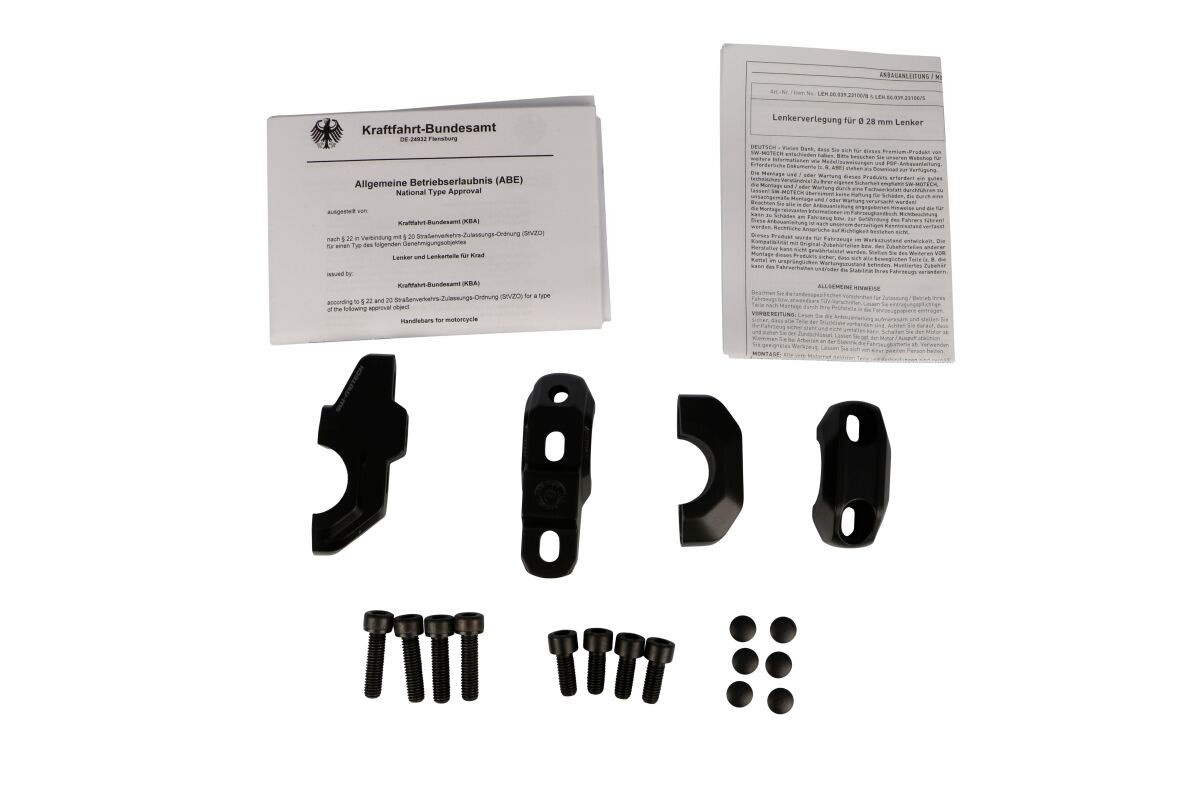 Sw-Motech Bar Back For �? 28 Mm Handlebar Bar Back 28Mm