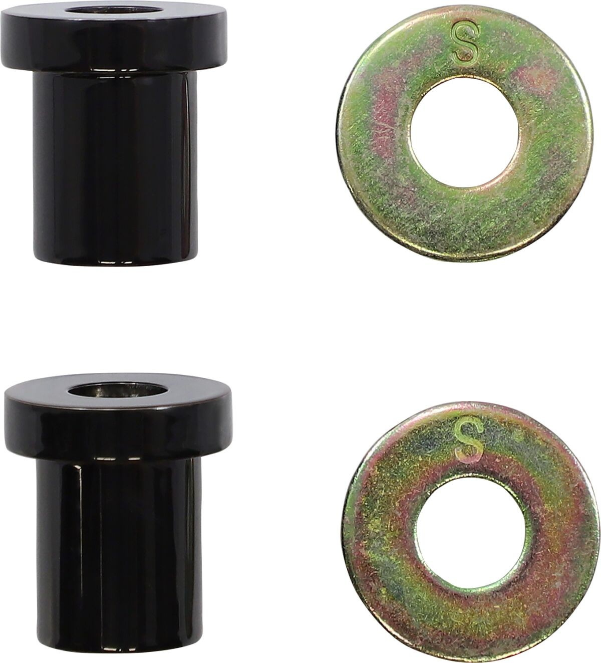 La Choppers Bushings Solid Riser Blk Bushings Solid Riser Blk