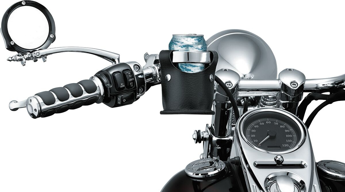 Kuryakyn Universal Drink Ring With Baverage Carrier For 1