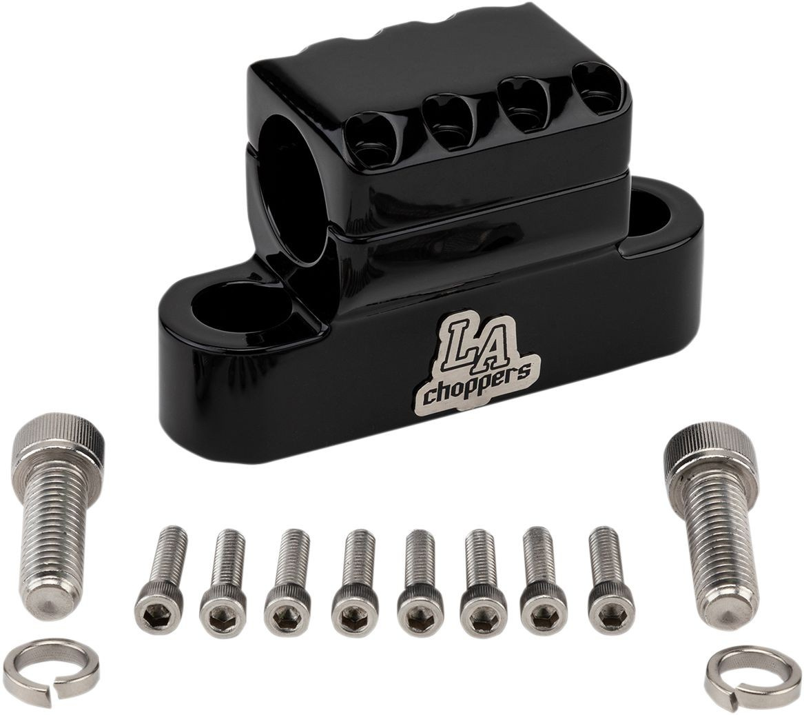 La Choppers Clamp Kage Fighter Black Clamp Kage Fighter Black