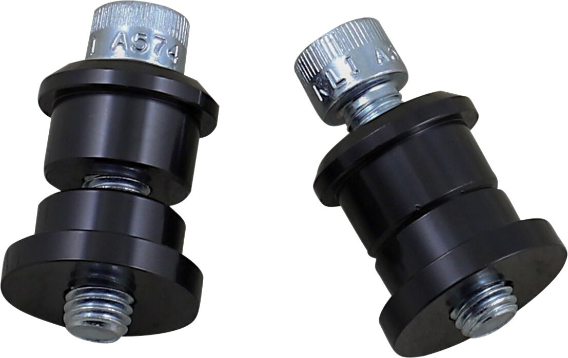 Biltwell Black Solid Riser Bushings Riser Bushings Solid Blk