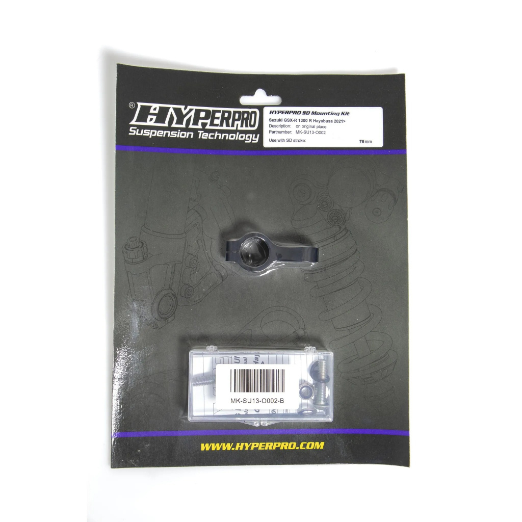 Hyperpro Sd Mnt Kt Suz Hayabusa 21 Sd Mount. Kit Black Suzuki Gsx