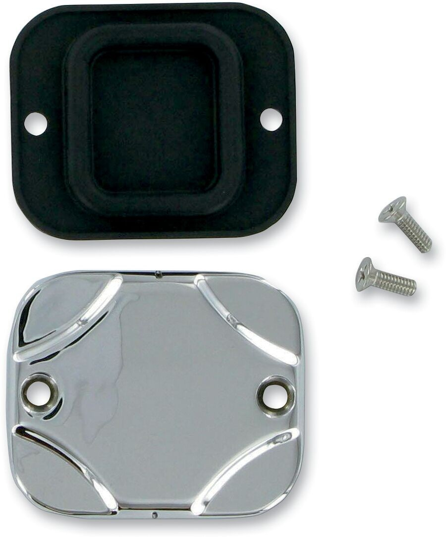 Drag Specialties Chrome Master Cylinder Cover For 0610-0250/0610-0251