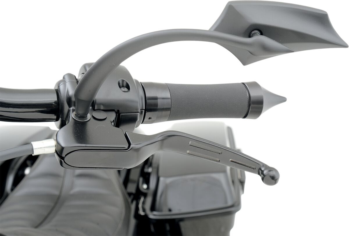 Drag Specialties Lever Set Slotted Wide Blade Black Levers Slot Blk 08