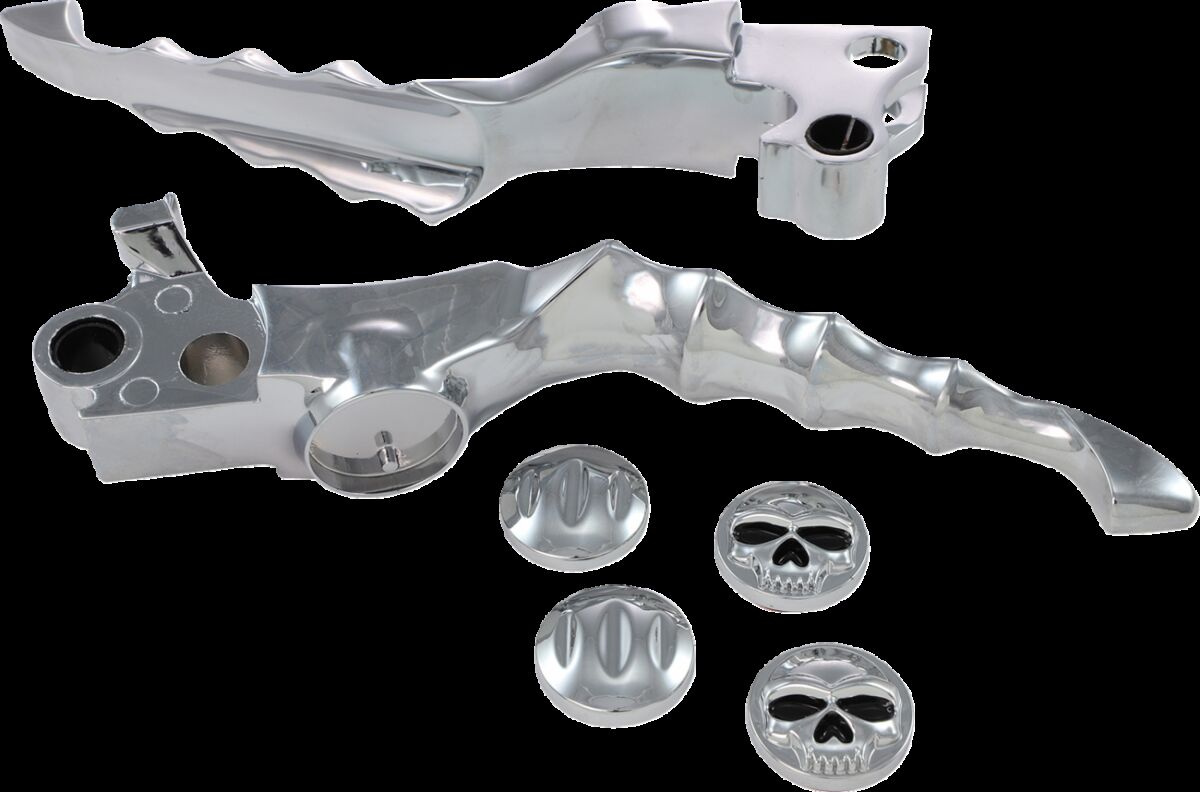 Kuryakyn Levers Zombie For Cable Clutch Chrome Levers Zombie - Hd 96-U