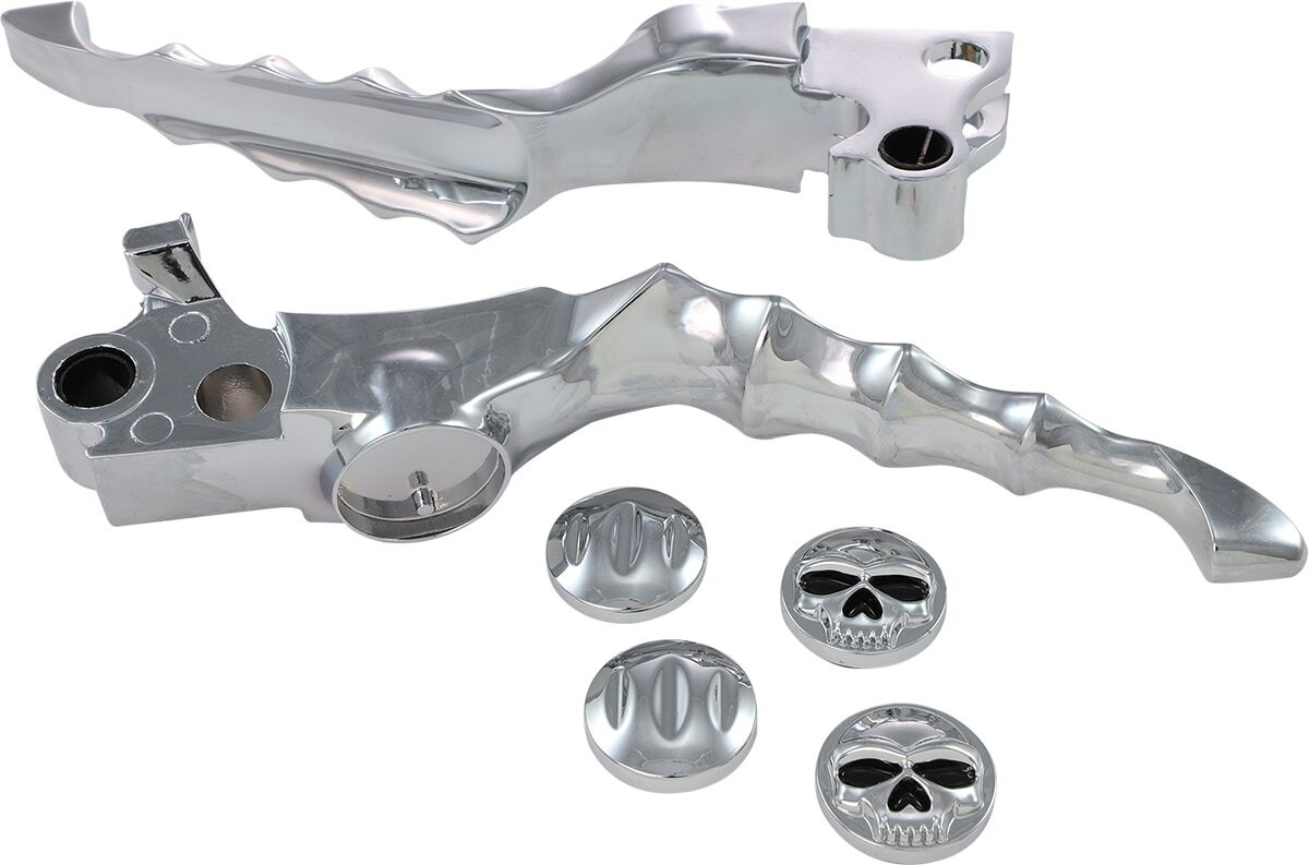 Kuryakyn Levers Zombie For Cable Clutch Chrome Levers Zombie - Hd 96-U