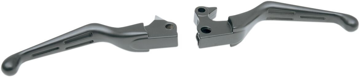 Drag Specialties Lever Set Slotted Wide Blade Black Levers Slot Blk 04
