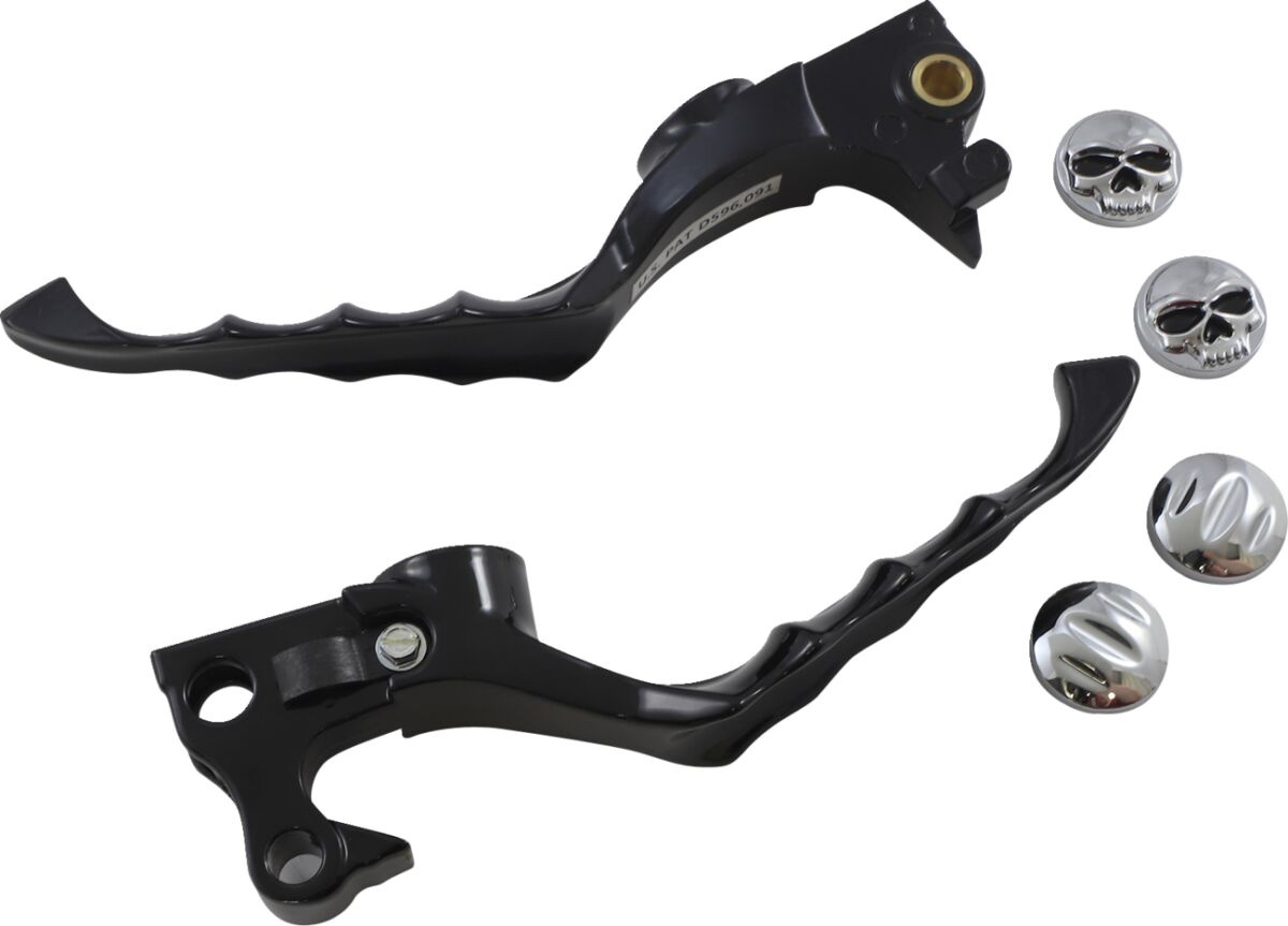 Kuryakyn Levers Zombie Black Levers Zombie - Xl 04-13 - Bla